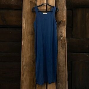 Electric & Rose Rayon/Linen Blend Maxi Dress